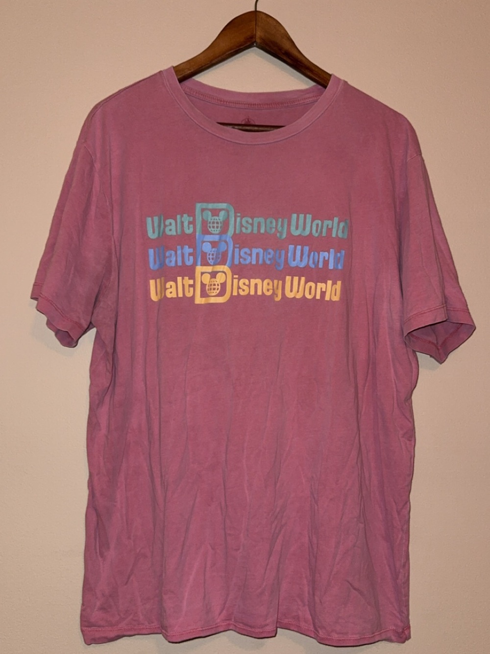 Disney Pink Walt Disney World Graphic Tee